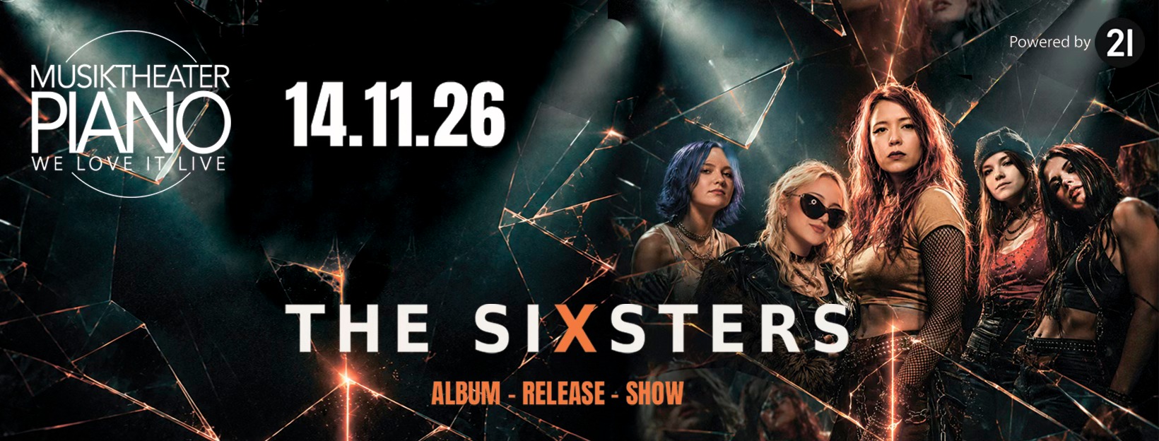 The Sixsters: EGO Album Release Show in Dortmund