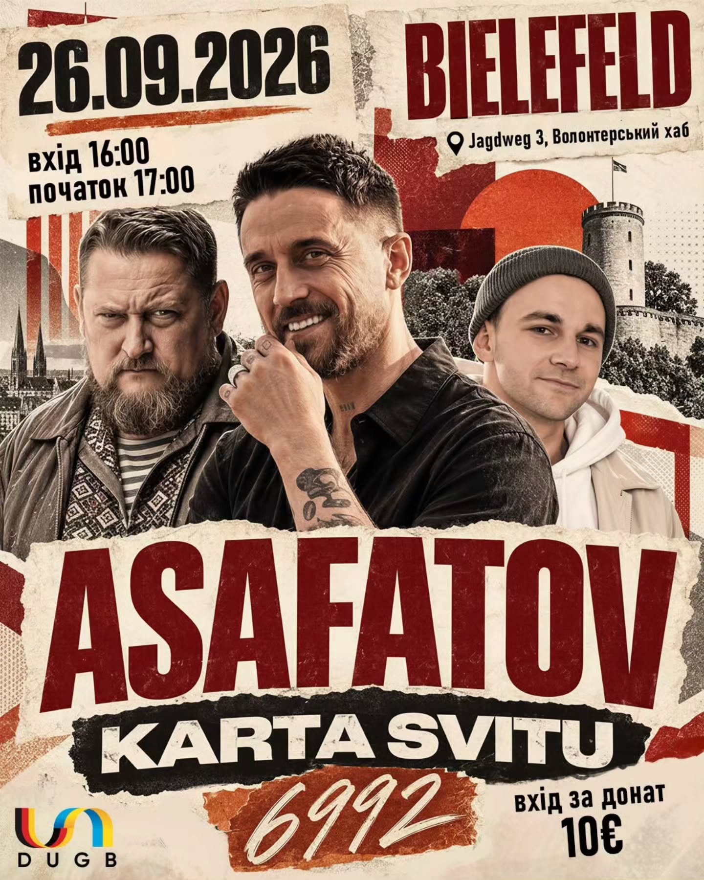 Благодійний концерт AsafatoV та Karta Svitu