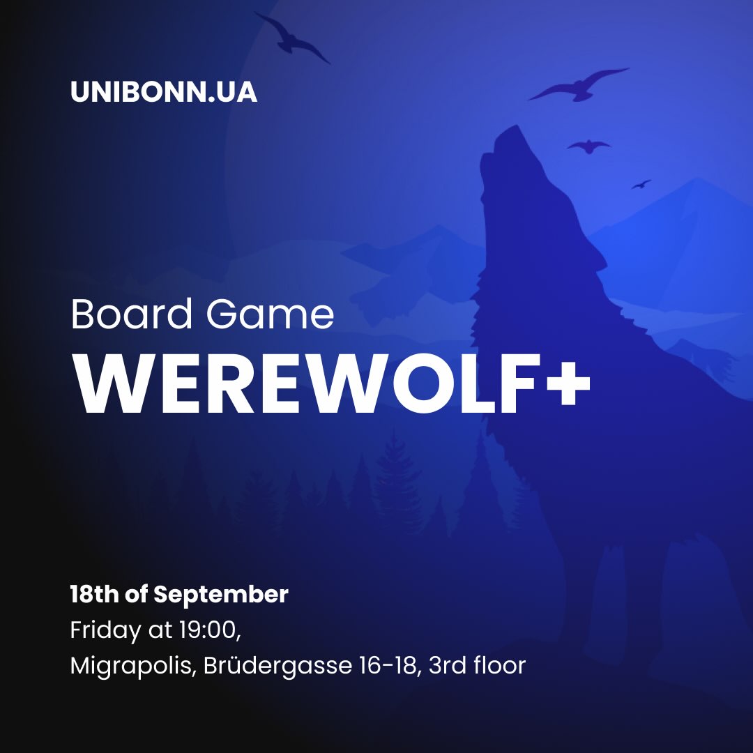 Гра у Werewolf (Мафію) англійською мовою